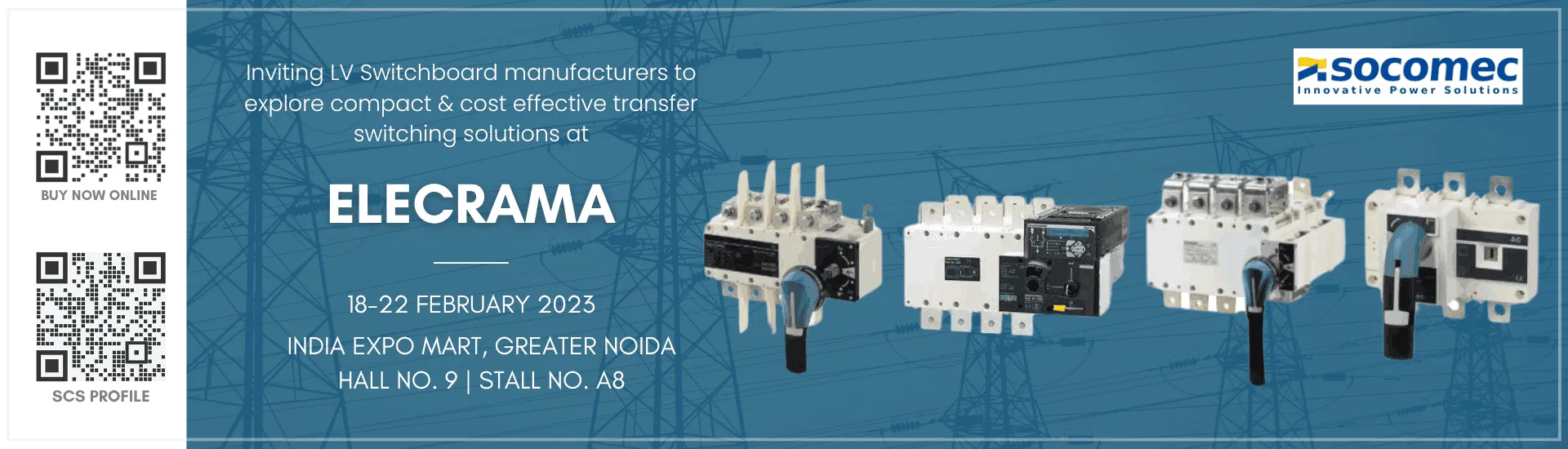 Elecrama Socmec - Buy now Socomec Product powerfactorshop.com