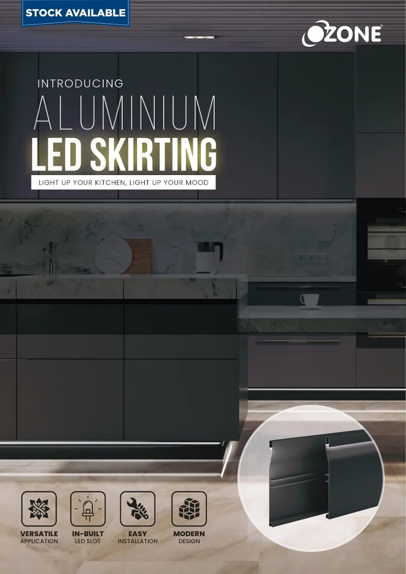 LED Aluminium Skirting
