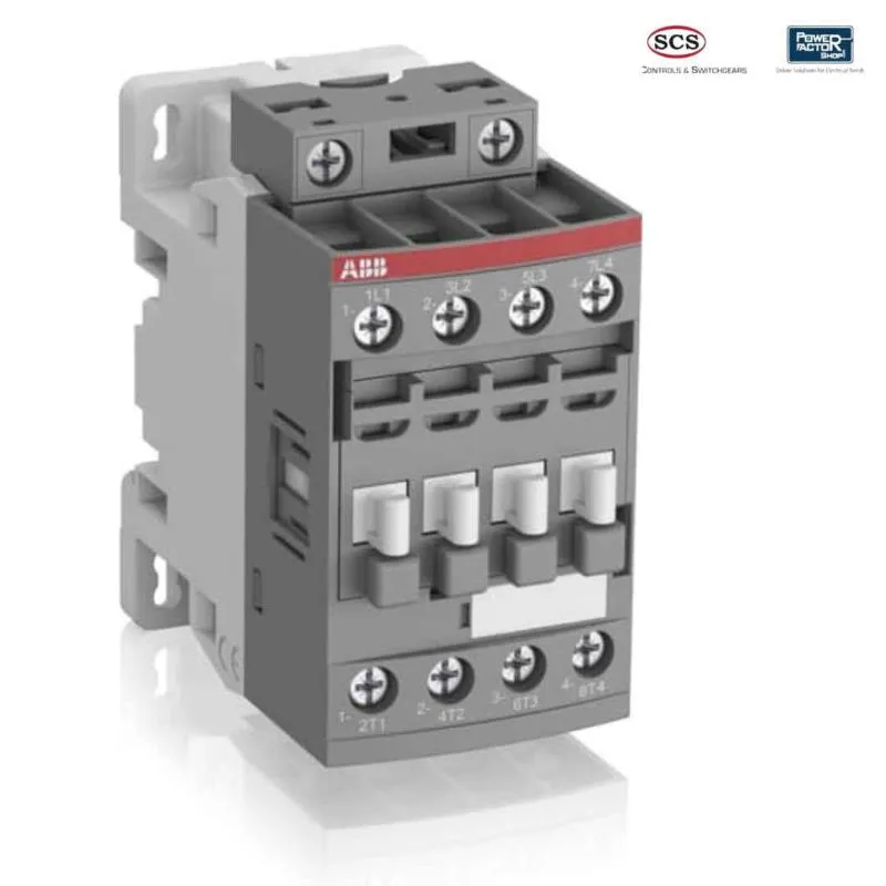ABB AF 2NO 2NC 4 pole contactor AC operated