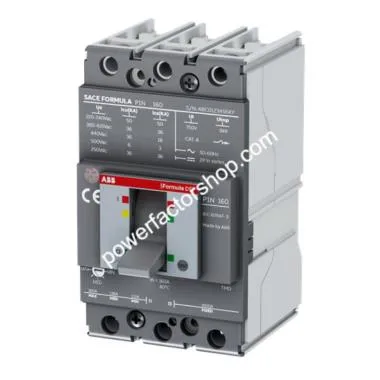 ABB 3pole (3p / tp) 18KA DSP FORMULA TM BASED MCCB P1B160 TMD FF  | ABB