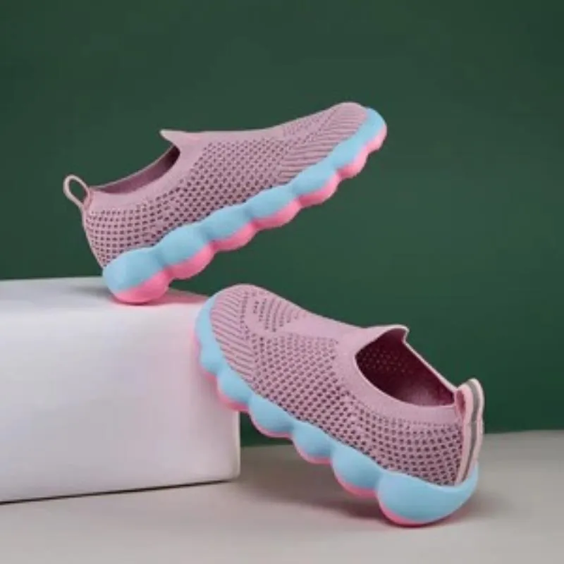 TOON KIDS Purple Kids Walking Shoes TN35