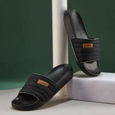 Black Men Slides SL-473  | Campus
